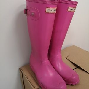 Hunter Shoes - Pink Hunter Boots Hunter Shoes - Pink Hunter Boots